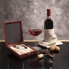 Wooden Box with 5-Piece Wine Accessory Set Cesta On Sale