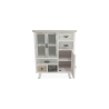 Shabby Chic Wood Cabinet with 5 Drawers and 3 Doors - Decapé Style Offers