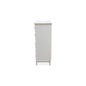 Shabby Chic Wood Cabinet with 5 Drawers and 3 Doors - Decapé Style Discounts