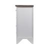 Shabby Chic Wooden Mobile Drawer Unit with 8 Drawers 65x37x81cm Sardinia Offers