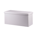 Morva Multi-Purpose Storage Bench White 78x38x38 cm Promotion