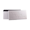 Morva Multi-Purpose Storage Bench White 78x38x38 cm On Sale
