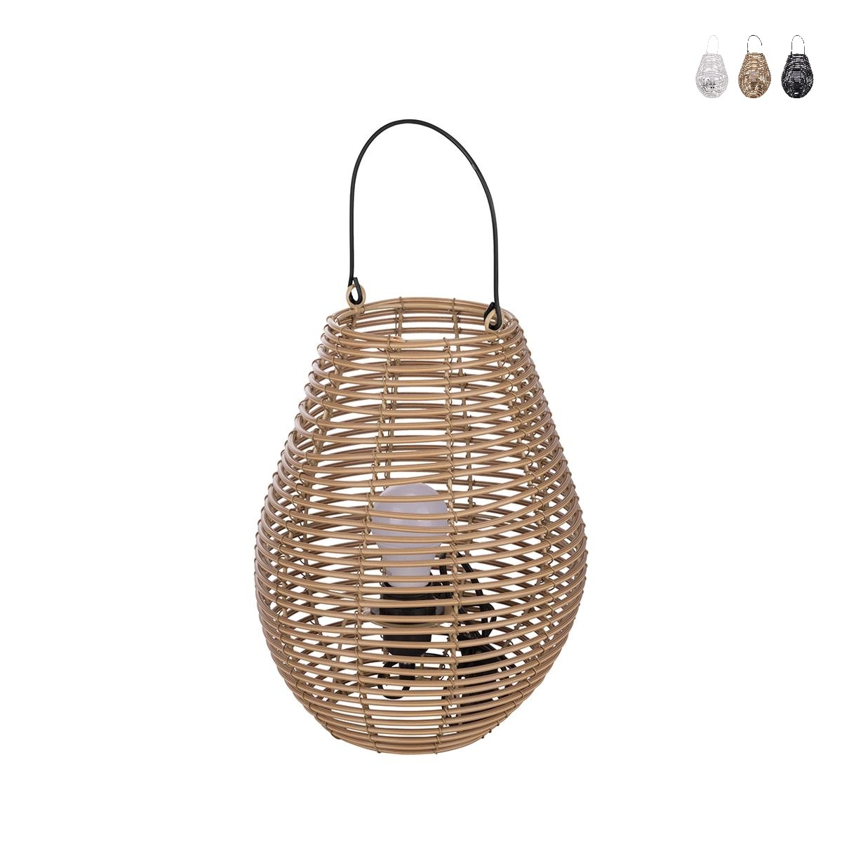 Rattan-Effect Pendant Lamp Anfora H34cm Lumezi Promotion