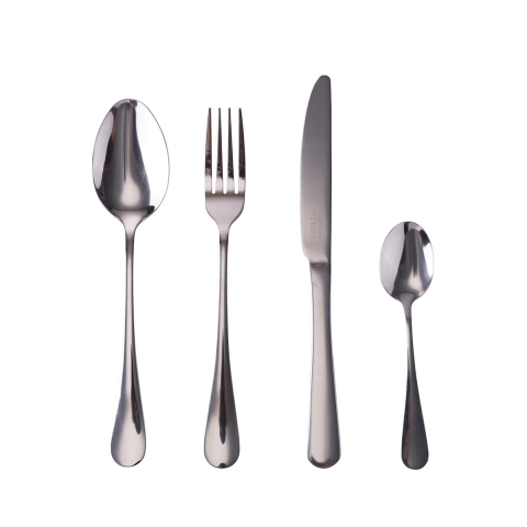 16/24 Piece Stainless Steel Cutlery Set, Polished Silver Finish Promotion