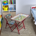 Foldable & Space-Saving Children's Table and Chair Set Baska On Sale
