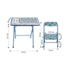 Foldable & Space-Saving Children's Table and Chair Set Baska 