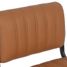 Set of 2 Teyama Bar Stools, Swivel, Faux Leather, Industrial Style Catalog