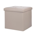 Zilkov Multi-Purpose Square Storage Pouf 38x38xH38cm Measures