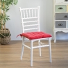 Set of 5 Lomake Kitchen Chair Cushions 40x40cm with Ties On Sale
