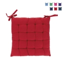 Set of 5 Lomake Kitchen Chair Cushions 40x40cm with Ties Promotion