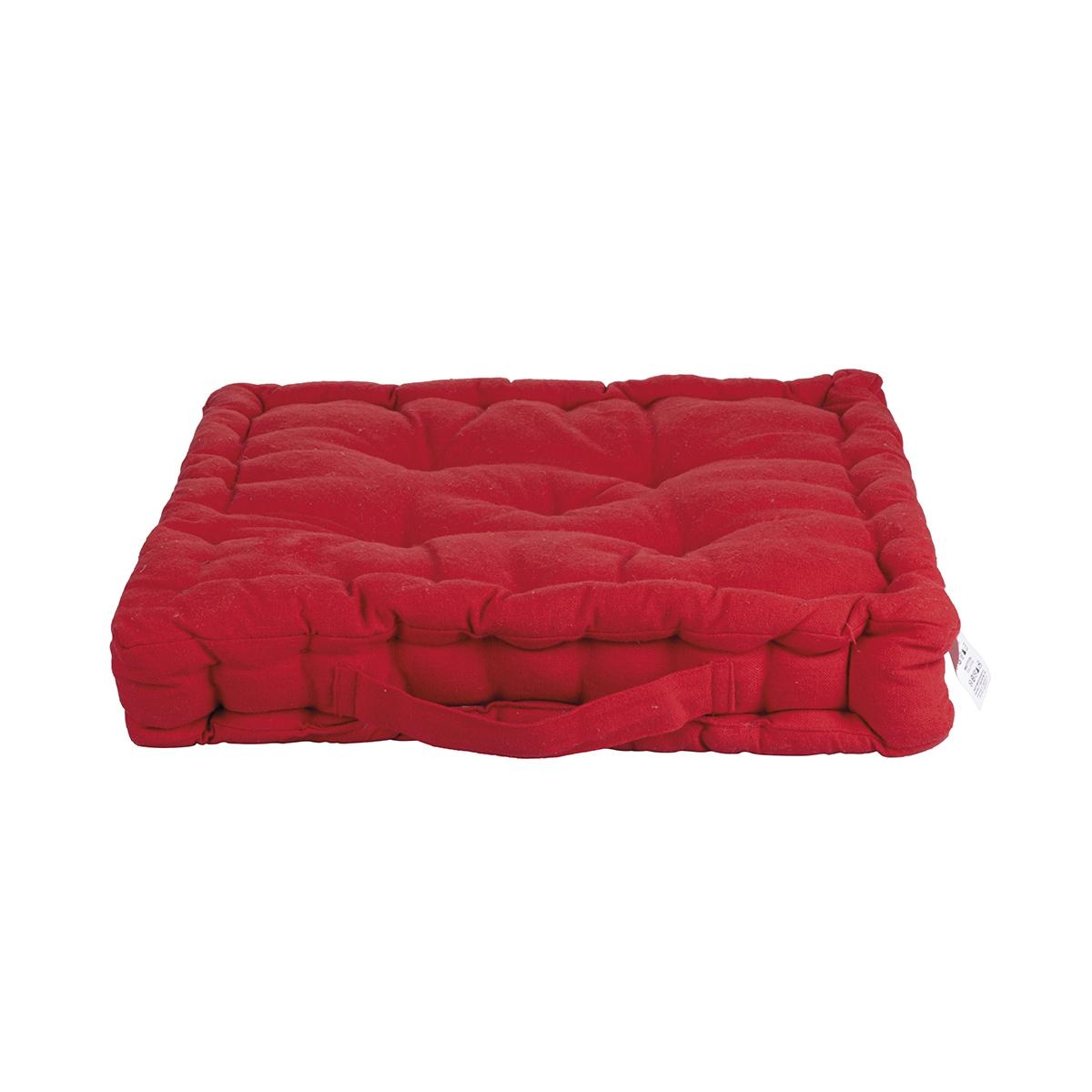 Set of 4 Kitchen Chair Cushions 40x40x8cm for Floor, Norka Promotion