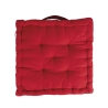 Set of 4 Kitchen Chair Cushions 40x40x8cm for Floor, Norka 