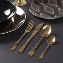 24-Piece Stainless Steel Cutlery Set 18/0 Polished Finish 5th Avenue On Sale