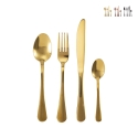 24-Piece Stainless Steel Cutlery Set 18/0 Polished Finish 5th Avenue Promotion
