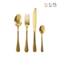 24-Piece Stainless Steel Cutlery Set 18/0 Polished Finish 5th Avenue Promotion