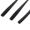 Manhattan 16-Piece Stainless Steel Flatware Set, Satin Finish Model