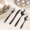 Manhattan 16-Piece Stainless Steel Flatware Set, Satin Finish On Sale