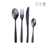 Manhattan 16-Piece Stainless Steel Flatware Set, Satin Finish Promotion