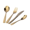 Manhattan 16-Piece Stainless Steel Cutlery Set, Polished Finish Characteristics