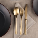 Set of 24 Satin Finish Stainless Steel 18/0 Cutlery Milano Sale