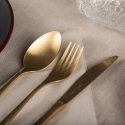 Set of 24 Satin Finish Stainless Steel 18/0 Cutlery Milano Discounts