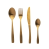 16-Piece Satin Finish Stainless Steel Cutlery Set with Hammered Handle Harlem Promotion