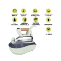 Hekka Steam Iron with Boiler, 850ml Stainless Steel Plate Discounts