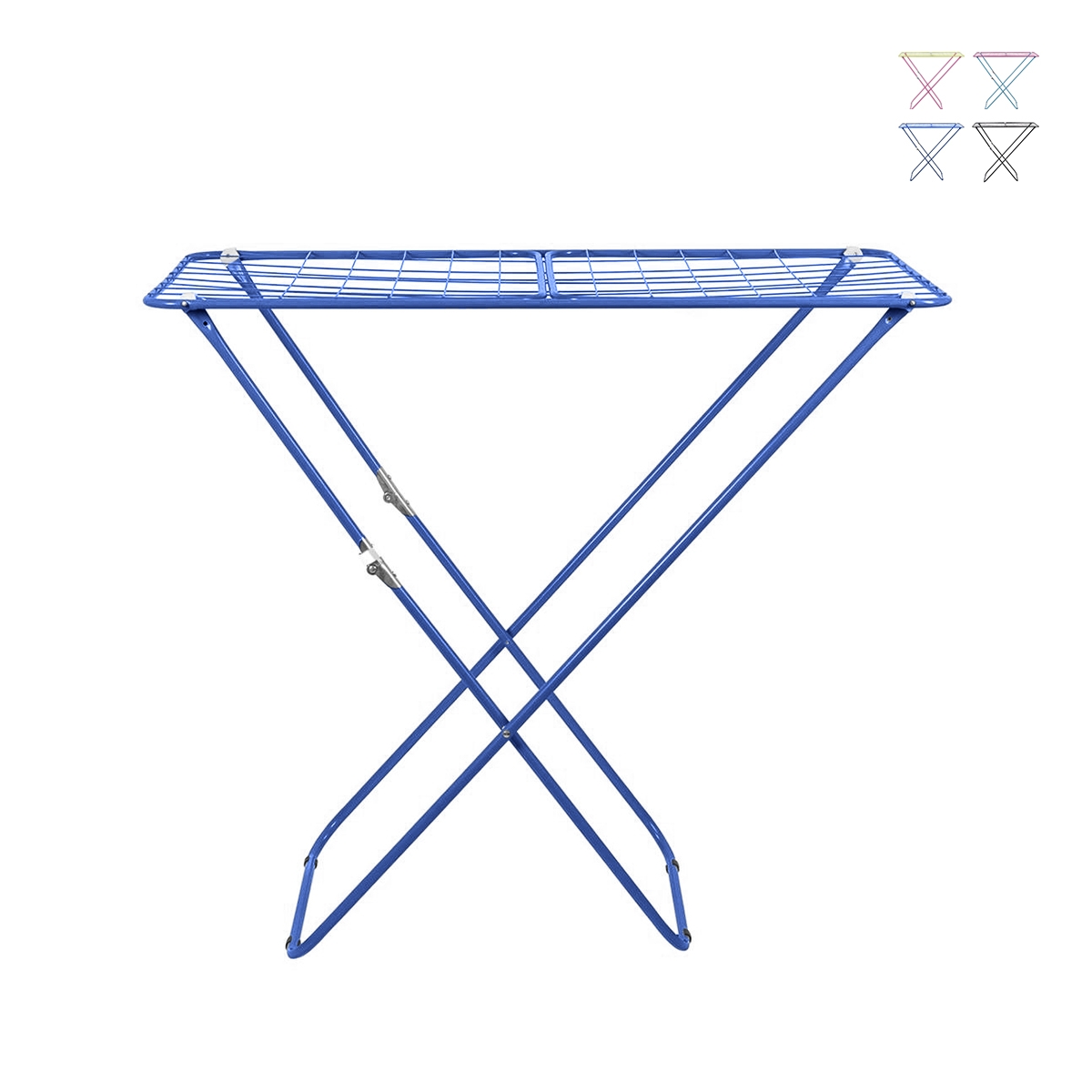 Foldable Metal Drying Rack for 2 Loads Laundry Promotion