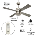 Windy Ceiling Fan with Light and Silent Remote Control Offers