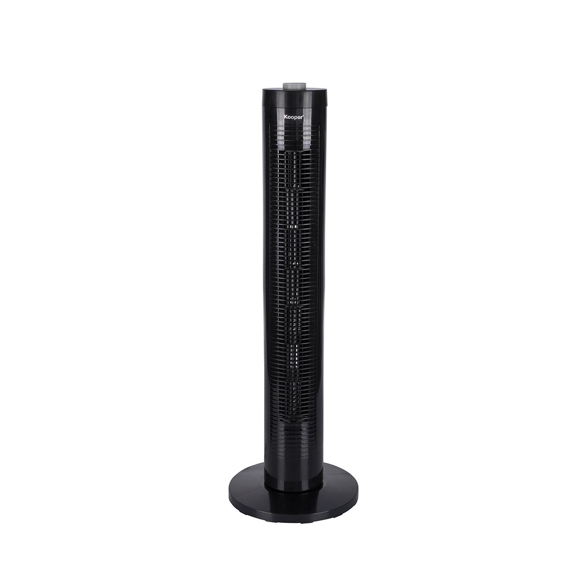 Zirka 45W Tower Fan with 3 Speeds, Oscillation, and Timer Promotion
