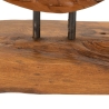 Handcrafted Teak Wood Ethnic Decorative Sculpture Coin Discounts