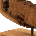 Handcrafted Teak Wood Sculpture in Ethnic Style Bintang Discounts