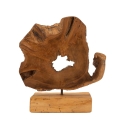 Handcrafted Teak Wood Sculpture in Ethnic Style Bintang Catalog