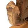 Handcrafted Teak Wood Sculpture in Ethnic Style Bintang Bulk Discounts