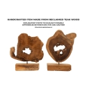 Handcrafted Teak Wood Sculpture in Ethnic Style Bintang Choice Of