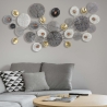 3D Wall Decor Panel, Abstract Industrial Style, Grif On Sale