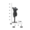 Decorative Sculpture Bust, Black Aphrodite Resin Statue Bulk Discounts