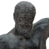 Black Resin Male Bust Sculpture Figurine Ercole Offers
