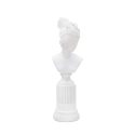 Classic White Resin Bust Statue of Woman - Era Promotion