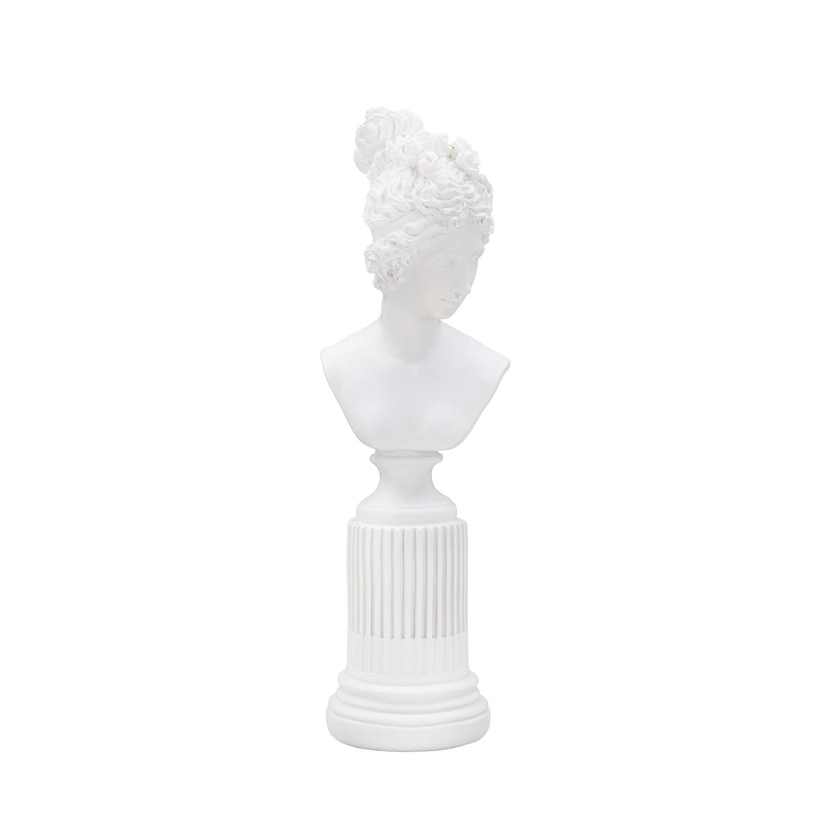 Classic White Resin Bust Statue of Woman - Era Promotion