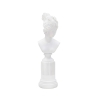 Classic White Resin Bust Statue of Woman - Era Promotion