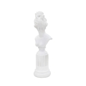 Classic White Resin Bust Statue of Woman - Era Offers