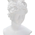 Classic White Resin Bust Statue of Woman - Era Sale