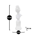 Classic White Resin Bust Statue of Woman - Era Bulk Discounts