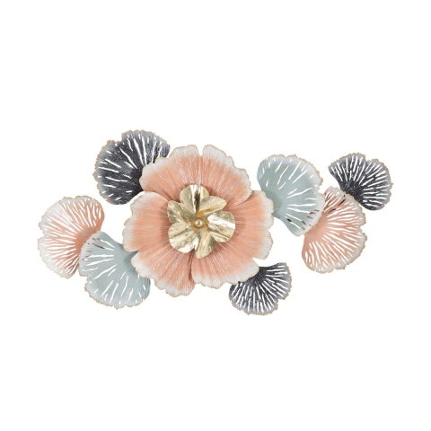 Softy 3D Wall Panel with Flowers and Leaves 93x7.5x53cm Promotion