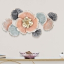 Softy 3D Wall Panel with Flowers and Leaves 93x7.5x53cm On Sale
