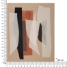 Boho Chic Geometric Abstract Painting on Canvas 100x80 cm Naruk Catalog
