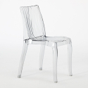 Clear polycarbonate stackable bar kitchen chairs Dune Grand Soleil Bulk Discounts