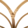 Decorative Wall Panel Bamboo Fan Effect 160x80 cm Panama Discounts