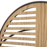 Boho Chic Wood and Metal Decorative Wall Panel 134x69cm Woody Offers